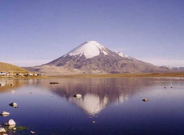 Альтиплано - Чили с высоты птичьего полета