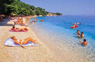 пляжи хорватии